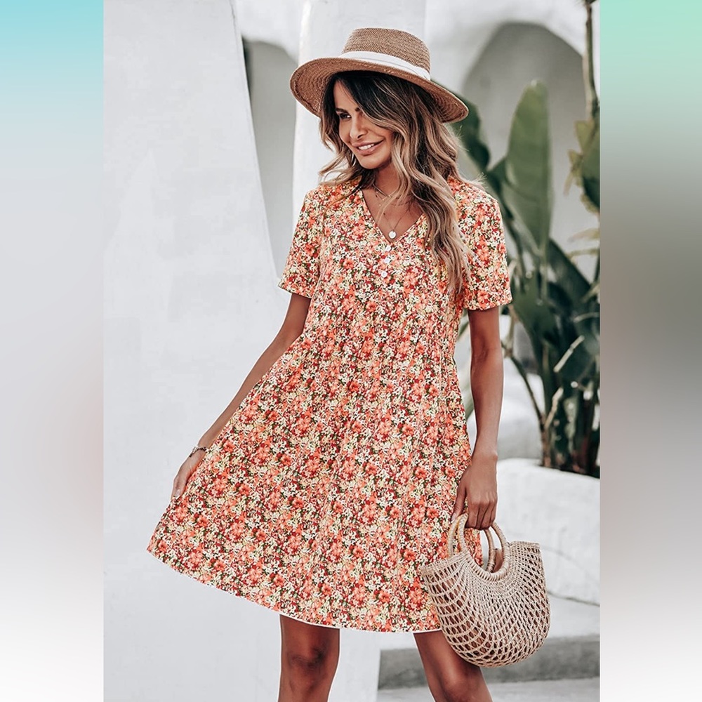 NWT’s Amazon PRETTYGARDEN Floral Dress Size L